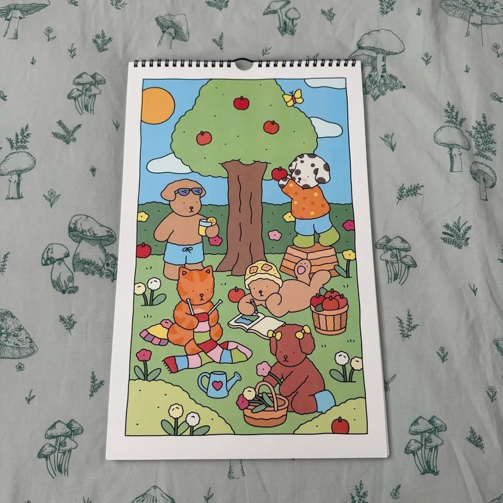Bobbie Goods Coloring Calendar